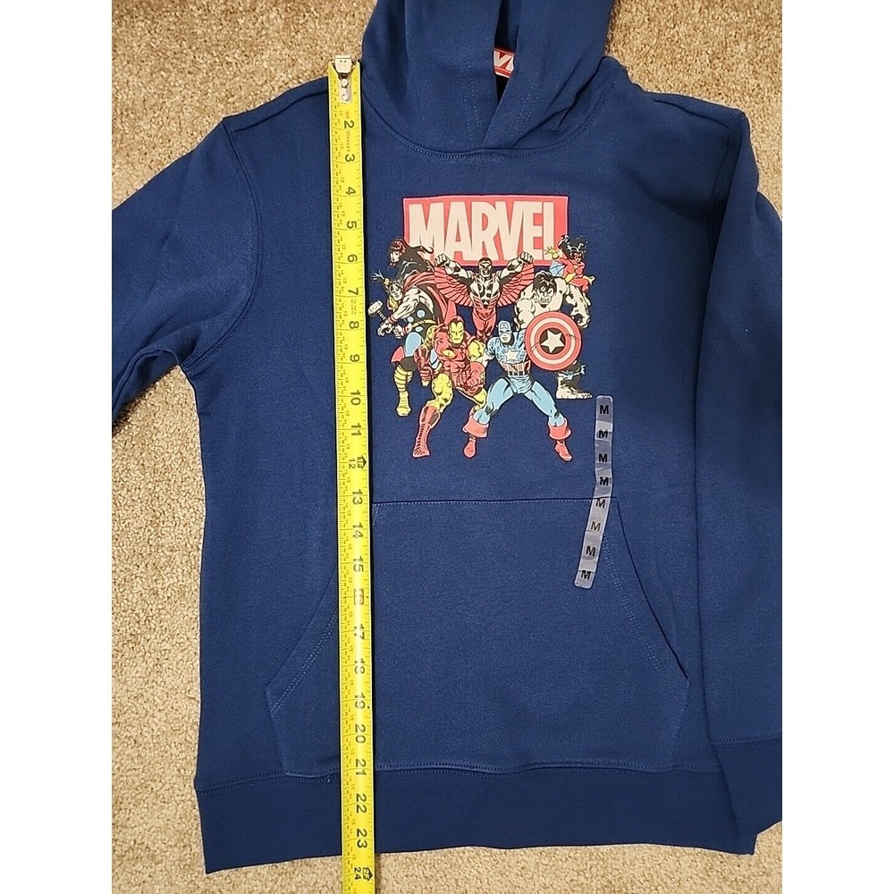 Marvel Superheroes PULLOVER HOODIE YOUTH Medium APPAREL NEW WITH TAGS - Picture 8 of 9